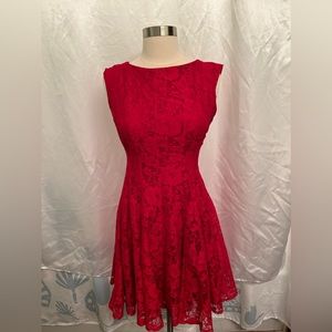 Red Lace Dress